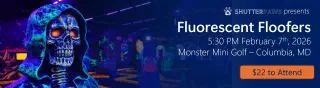 Fluorescent Floofers: Glow in the Dark Mini Golf
